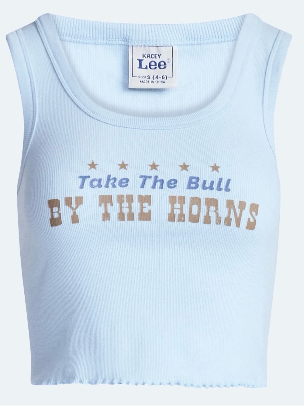 NWT Kacey Lee x Kacey Musgraves Take the Bull Western Tank Top XXL 20
